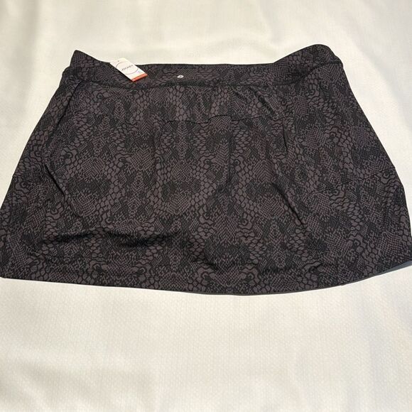 Jockey Pants - Jockey Skort Womens 3X Black Zip Pockets